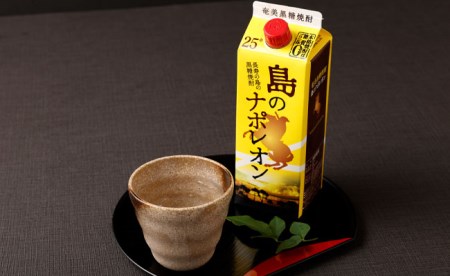 【定期便年12回】黒糖焼酎 島のナポレオン 900ml×3本セット 計36本 パック A-12