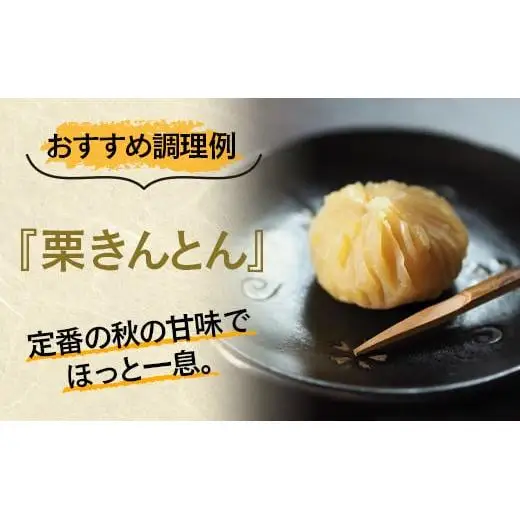 【訳あり】低温熟成栗 国産むき栗 500g 糖度2～3倍  西都市産＜49-3a＞