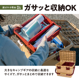 Starke-R ボックスレギュラー STR-470 SND 日本製 工具箱 ツールボックス 道具箱 軽量 耐久性 ボックス 頑丈 マイバスケット 持ち運び アウトドア キャンプ 釣り 片付け 収納 強靭 タフ 高耐衝撃性 防災 備蓄 リングスター 奈良県 生駒市 送料無料