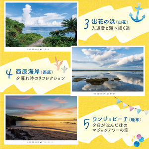 花と癒しの島！沖永良部島オリジナルポストカード（風景編） W060-001u 雑貨 日用品