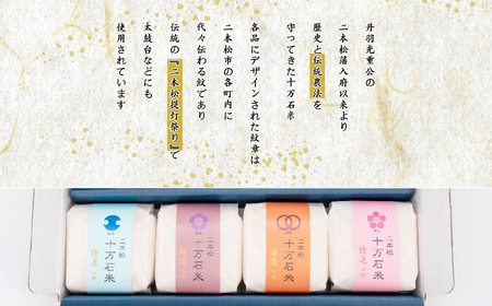 米 令和7年産 コシヒカリ 二本松十万石米 ～特選～ 精米300g×7袋【株式会社Y&Tカンパニー】