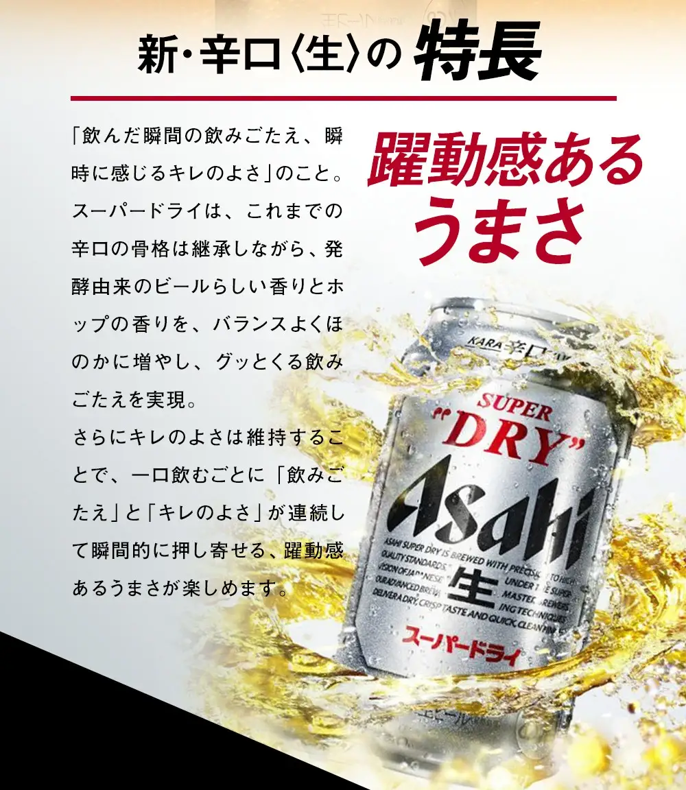 【12か月定期便】【福島のへそのまち　もとみや産】スーパードライ350ml×24本　【07214-0390】