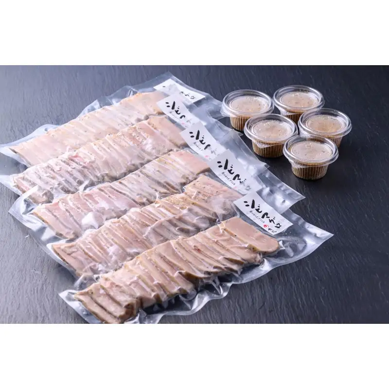 「カニ屋が作る 魚ローストフィッシュ」 シビマグロ スライス加工済み 5袋セット （ドレッシングソース付き）