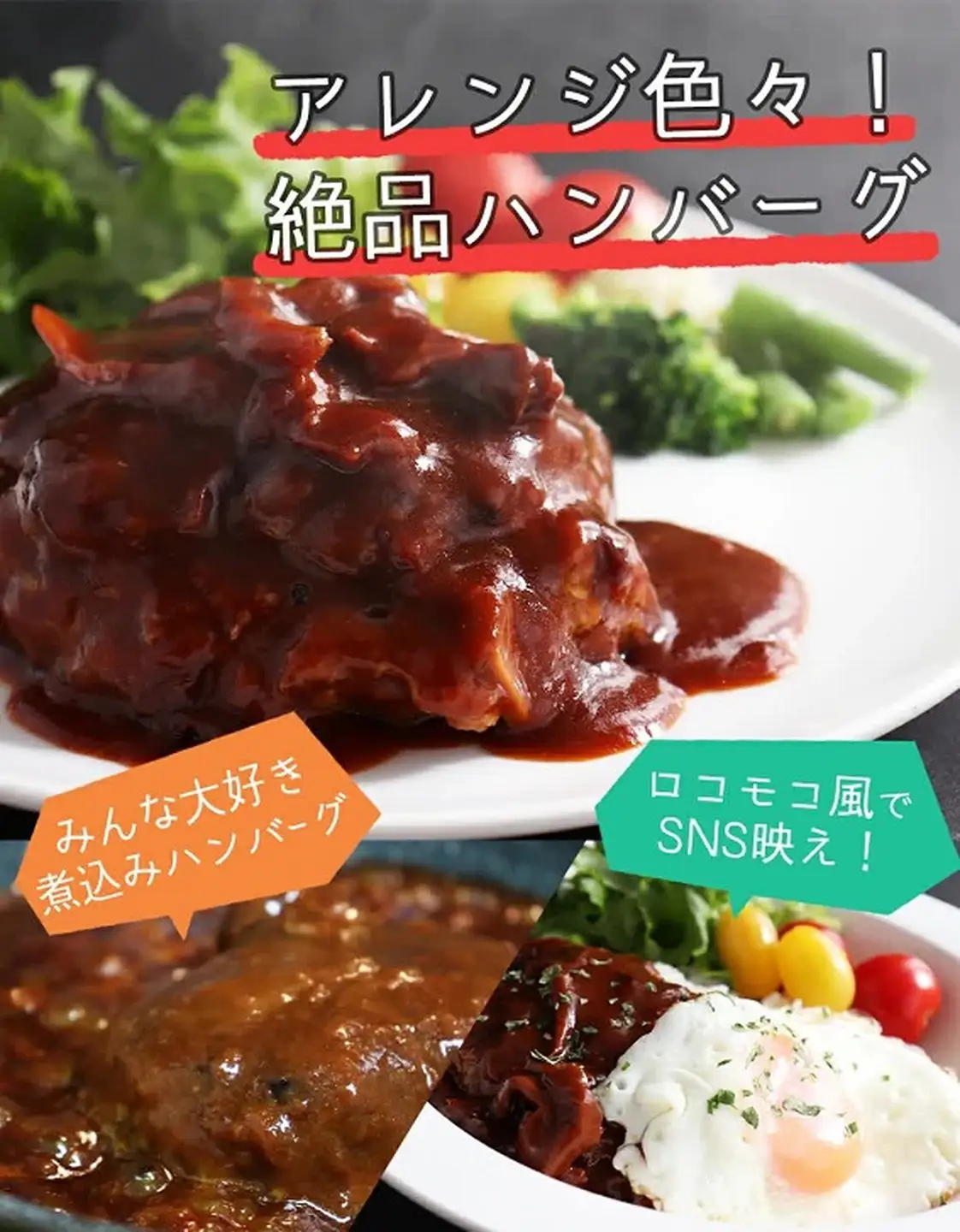 【偶数月定期便（年6回）】佐賀牛入りハンバーグ 5個：B580-003