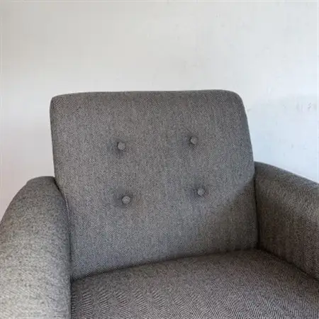 Marguerite Sofa 1人掛け (マーガレットソファ) ヘリンボーン グレー【SWOF】_雑貨・日用品 椅子・チェア・ソファ 家具・インテリア _【1396559】