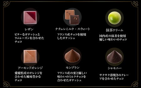 【12回定期便】《ギフト》 トリュフチョコレート 15粒[EBV024]  チョコレート ちょこれーと ボンボンショコラ 高級 バレンタイン スイーツ すいーつ ショコラ トリュフチョコ チョコ ちょこ ギフト セット 定期便 定期 定期便