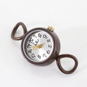 【ブレスレットウォッチ】シルバーフェイスとイタリアンレースの組み合わせが上品で美しい ベルトカラー：赤 WB067-WL004赤 腕時計
