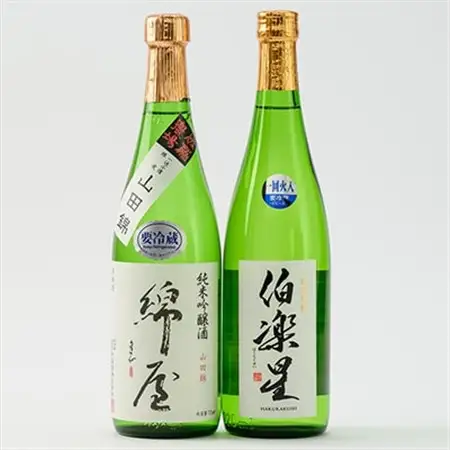 【宮城の人気蔵】伯楽星・綿屋 純米吟醸　720ml×2本セット_酒・アルコール 純米吟醸 日本酒 sake サケ_【1347267】