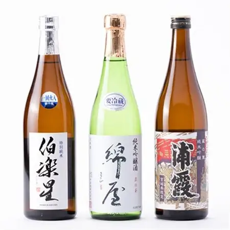 【宮城3蔵】伯楽星 特別純米・綿屋　純米吟醸酒 蔵の華・蔵の華純米吟醸浦霞 720ml×3本_酒・アルコール 純米吟醸 日本酒 sake サケ_【1388504】