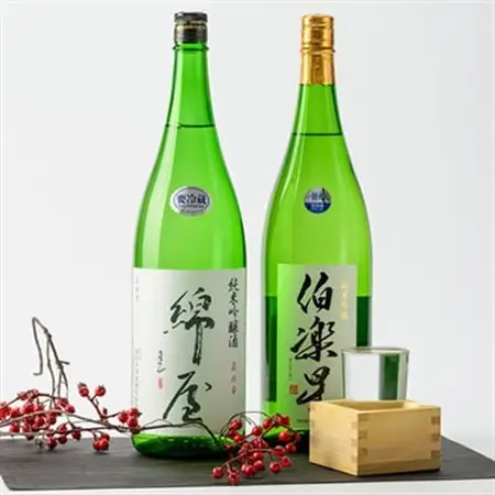 【宮城の人気蔵】伯楽星　純米吟醸・綿屋　純米吟醸酒 蔵の華  1,800ml×2本_酒・アルコール 純米吟醸 日本酒 sake サケ_【1388524】