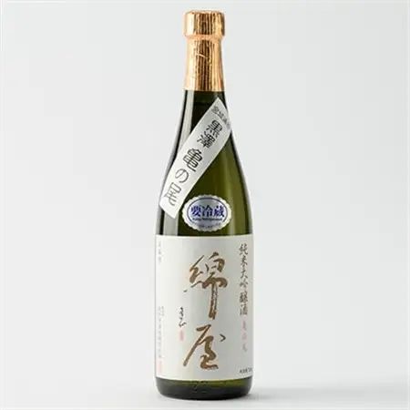 綿屋　純米大吟醸酒　黒澤米亀の尾　720ml×1本_酒・アルコール 純米大吟醸 日本酒 sake サケ_【1389312】