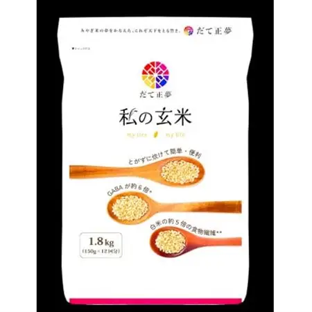 だて正夢【私の玄米】1.8kg×2_ 玄米 米 こめ コメ_【1390237】