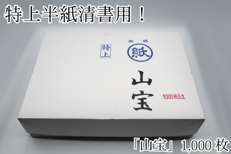 特上半紙清書用！