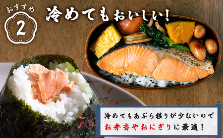 北海道産 塩鮭 切り身 3kg 〈斉藤水産〉 AM085