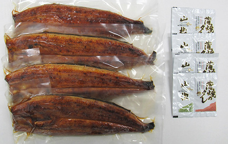 ＜高島屋選定品＞鹿児島県産うなぎ蒲焼じっくり焼き(4尾)(IB001-045/59D1813)