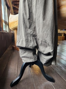 36-2 川根茶染　サルエルパンツ