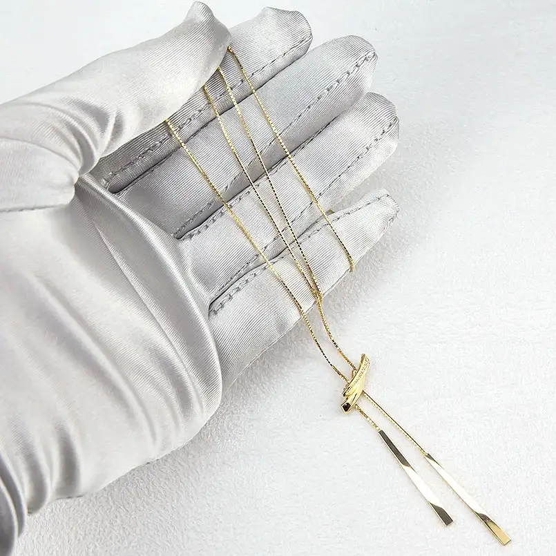 18金 ネックレス ダイヤモンド ロング ラリエット 18k 管理番号230421mro100dyn75 SWAA089