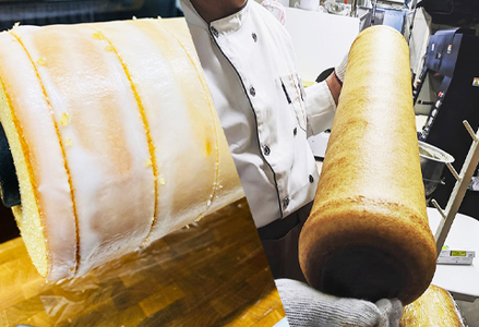 【米屋新蔵】米粉のバウムクーヘン『純米ばうむ～しっとりミルク仕立て』２個　[0011-0079]