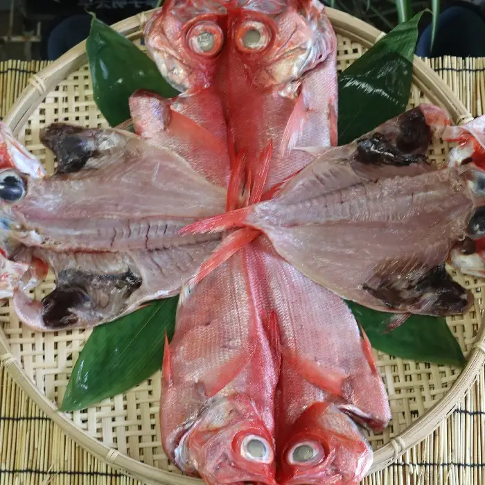 天日干し「金目鯛干物」大サイズ４枚 [0030-0053]