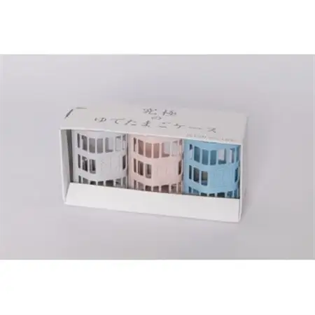 究極のゆでたまごケース　3色1セット×2【1390122】