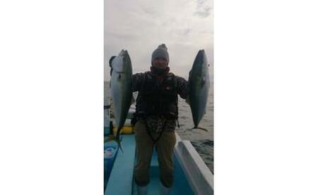 遊漁船 あゆ丸　船釣り体験券【１名様】（エサ・氷付き） 高知 久礼 釣り 体験 魚 エサ 氷 