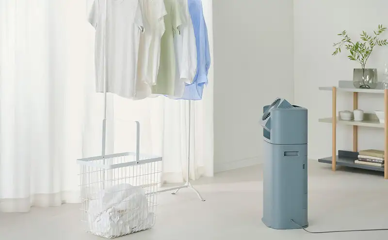 サーキュレーター 除湿器 衣類乾燥除湿機 デシカント式 除湿量 5L IJDC-P60-AH ブルーグレー アイリスオーヤマ 家電 電化製品 部屋干し 静音 工事不要 一人暮らし 衣類乾燥 乾燥機 乾燥器 除湿機 衣類乾燥機 梅雨除湿機 宮城 宮城県 大河原町