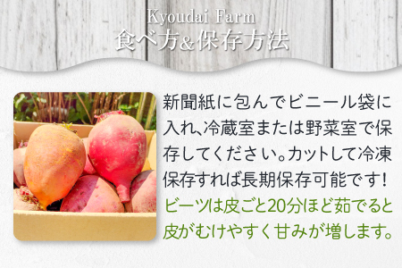 【季節限定品】あまくて真っ赤なビーツ2.5㎏【ビーツ 食べる輸血 奇跡の野菜  健康野菜 スーパーフード カエンサイ ボルシチ ポタージュ スムージー スイーツ ビタミン】