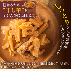 a885 しっとり食感の干し芋けんぴ(合計1kg・100g×10袋)【ファーム工房】姶良市 国産 鹿児島県産 長期熟成 紅はるか ほしいも さつまいも サツマイモ 焼芋 焼き芋 着色料・保存料不使用 無添加 スイーツ おやつ