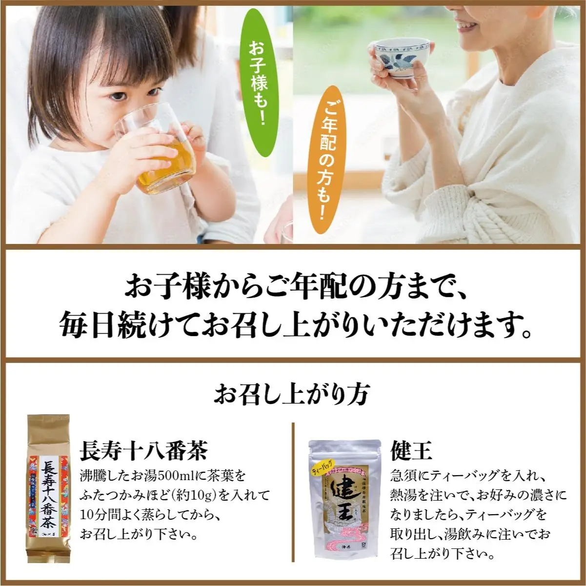仲善の健康茶セット   