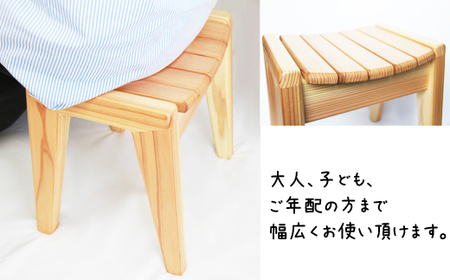 【おりつめ木工】風呂いす（大） / 椅子 イス 木製 手作り