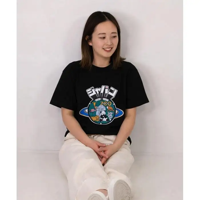 神戸市 マンホールTシャツ 黒（Sサイズ）