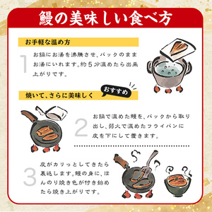 うなぎ処 四代目 志おや 九州産うなぎ 白焼(松・3本)うなぎ 鰻 ウナギ 国産 九州産 白焼き 調味料付き 勝負めし【109400401】【志おや】