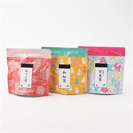 茶葉3種セット(和紅茶・ほうじ茶・抹茶入り玄米茶)【1371871】