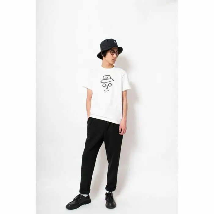 《3》メンズXL　バケットハットTシャツ　WHITE