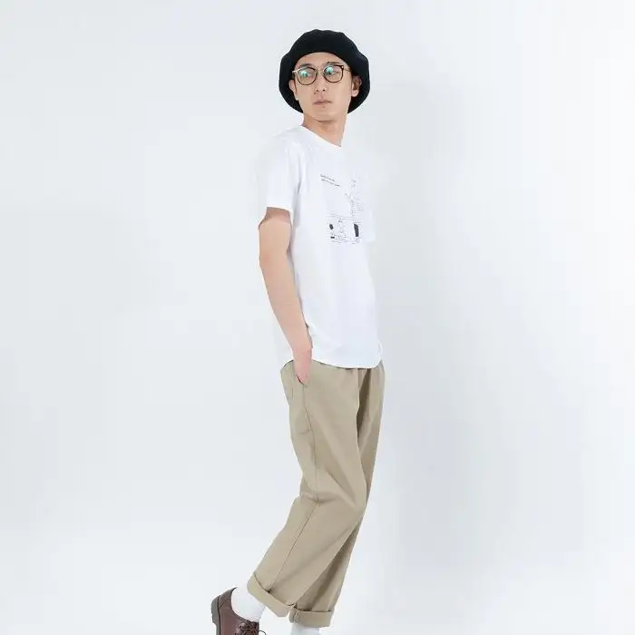 《1》【KEYMEMORY鎌倉】Sea heartイラストTシャツ WHITE