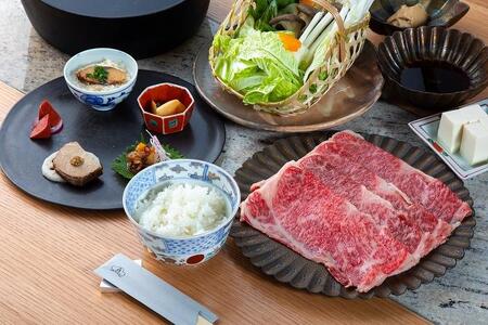 すきやき松喜屋　特選近江牛すきやき・しゃぶしゃぶコース引換券 | 食事券 近江牛 すきやき しゃぶしゃぶ コース料理 ペア利用 人気 おすすめ 高級 和牛 送料無料 神奈川 鎌倉 食事券 