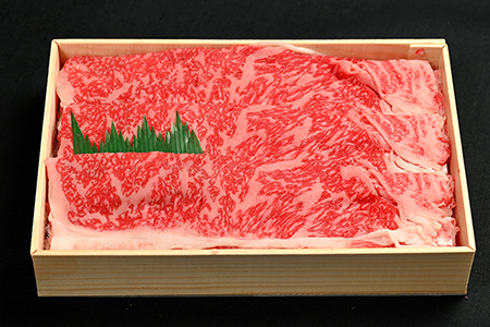 富津市産「かずさ和牛」しゃぶしゃぶ肉（サーロイン）600g／4人前