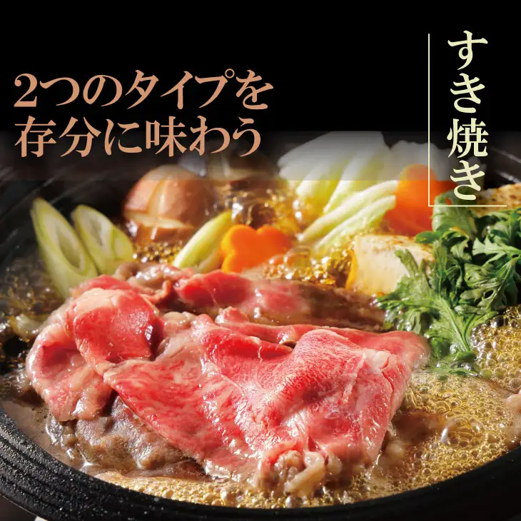 佐賀牛2タイプスライスセット（700g）D310-008 