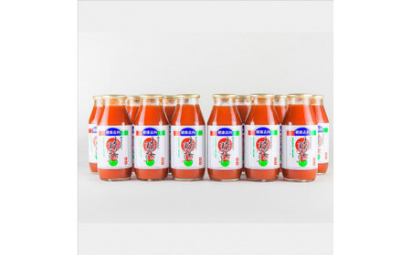 トマトジュース 無塩 無添加 180ml 12本セット トマト 1本にトマト約3個分使用 トマトジュース トマト 100％ジュース ドリンク 糖度6.5度以上 飲み物【池トマト】 [BQAG017]