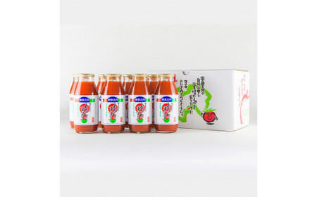 トマトジュース 無塩 無添加 180ml×8本セット トマト 1本にトマト約3個分使用 トマト 100％ 食塩無添加 ドリンク 糖度6.5度以上 飲み物 健康【池トマト】 [BQAG016]