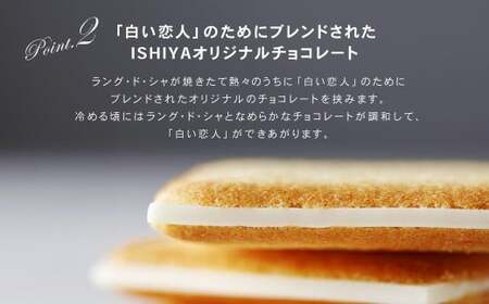 白い恋人 (ホワイト) 54枚(18枚入×3箱)  ラングドシャ クッキー チョコ お菓子 おやつ 北海道 北広島市