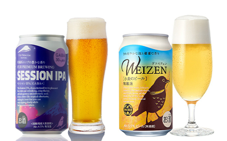 3189.FUJI PREMIUM BREWINGビール350ml×24本（6種×4本）◇