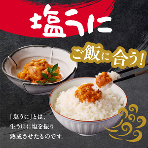 海魚 このわた 塩うにセット ／ 日本三大珍味 このわた 酒の肴【B154】