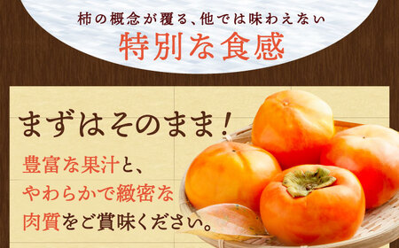 【先行予約】【10月下旬～12月上旬発送】種なし柿 太天・渋抜き柿3kg【小林農園】HAX002 かき 果物 フルーツ
