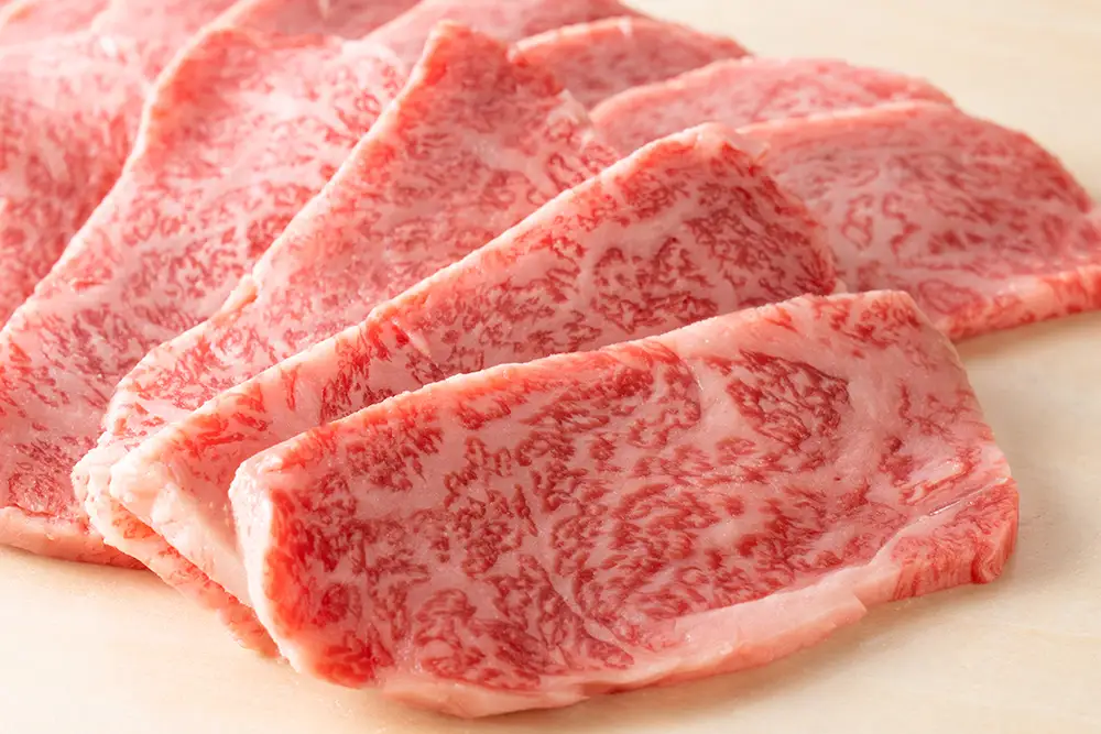 近江牛 焼肉 霜降り × 赤身 ミックス 550g 寛閑観 【FR07W】【 近江牛 】 牛肉