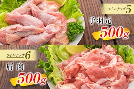 ≪様々な料理に大活躍!≫ 小分け 真空パック 鶏肉 バラエティ セット 合計3kg 鶏もも肉 鶏むね肉 ささみ 手羽先 手羽元 詰め合わせ 国産 肉 大満足 6種 食品 おかず からあげ BBQ 人気 おすすめ お弁当 万能食材 宮崎県 日南市 送料無料_BC123-25
