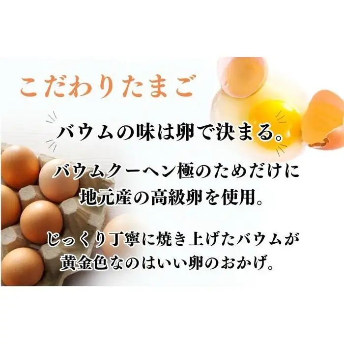 バウムクーヘン極