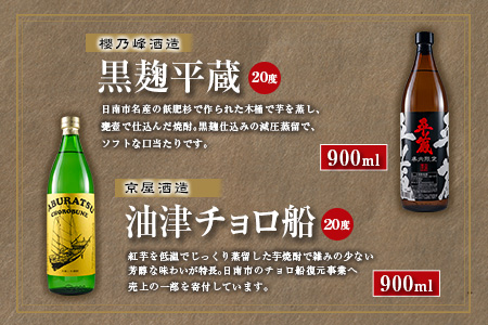 本格 芋焼酎 日南市 だれやみ Bセット 900ml × 6本 酒 アルコール 飲料 国産 食品 セット 松の露 飫肥杉 かね京かんろ 平蔵 いも焼酎 飲み比べ おすすめ お祝 地酒 人気 水割り ロック お茶割 炭酸割 晩酌 お取り寄せ 詰め合わせ 手土産 宮崎県 送料無料_CC20-22