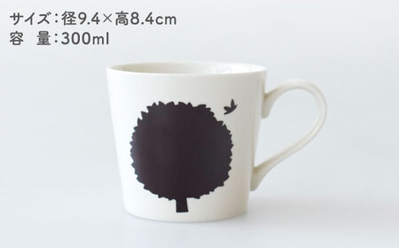 【美濃焼】 温度で変化する器 温感 マグカップ 『フォレストライフ』【丸モ高木陶器】[TBA182]