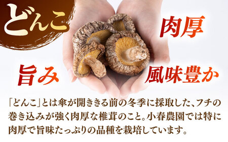  原木 栽培 干し 椎茸 どんこ セット 約460g【小春農園】 原木栽培 干し椎茸 シイタケ [ZBN001]